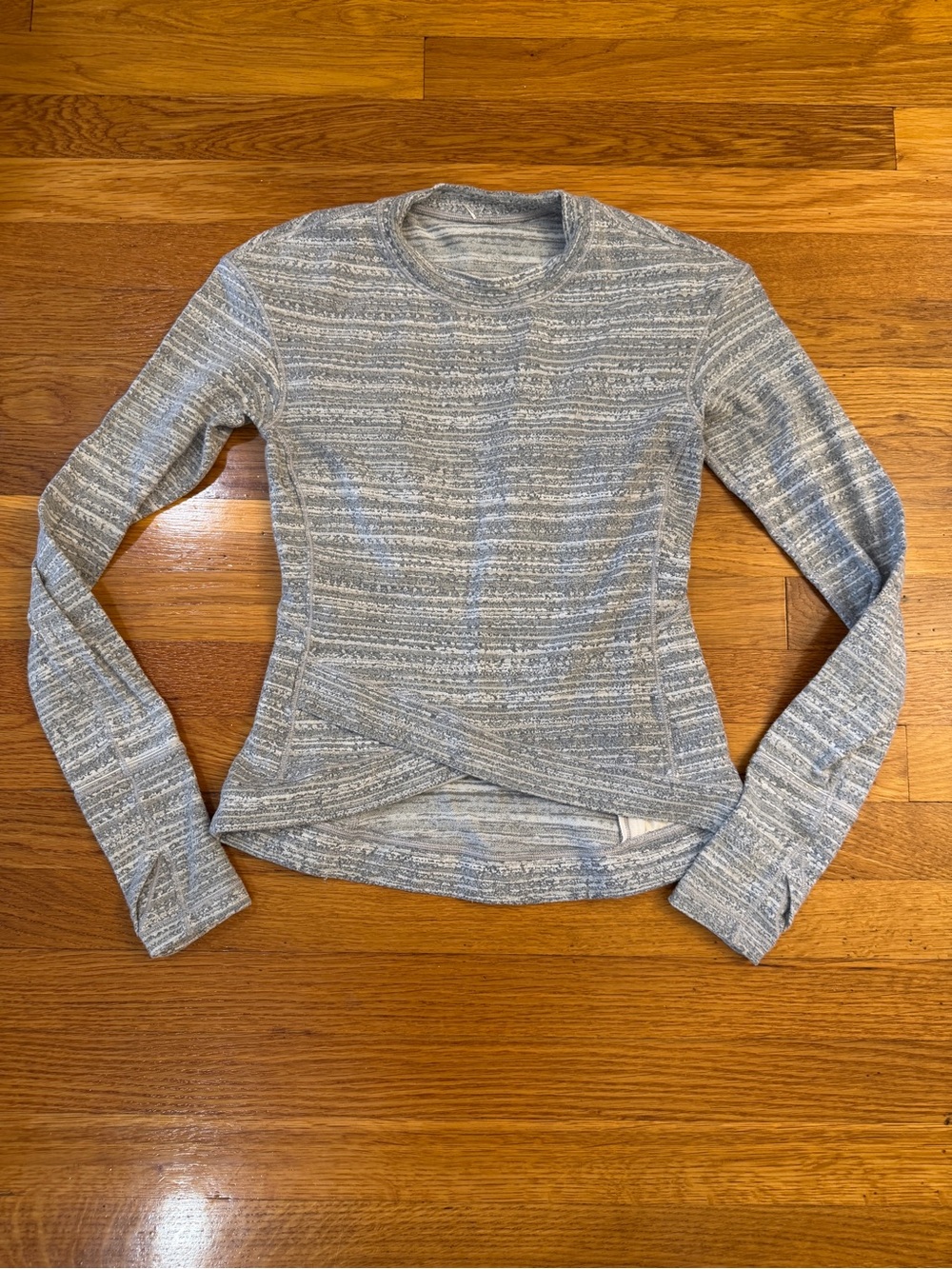 Lululemon Close to Crossing Long Sleeve *Rulu Vivid Stripe Jacquard - Size 4